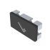 Schwarze Endkappe 30x60 mm für Aluminiumrahmen ALUX Profile