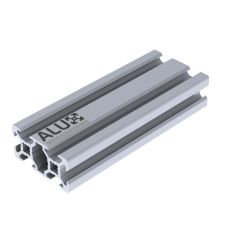 Alux Silber Eloxiertes Aluminium V-Slot Profil 2040 20x40mm 6mm Nut Extrusion