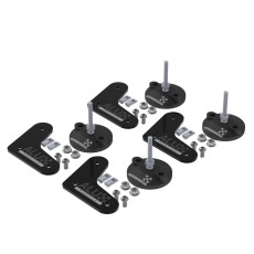 Gelenkstellfüß montageplatte set 80mm Gelenkstellfüß montageplatte set 80mm